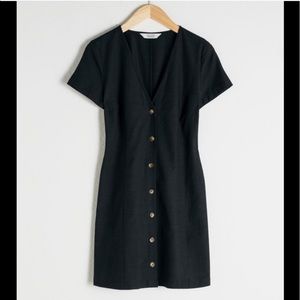 & Other Stories Hourglass Mini Dress